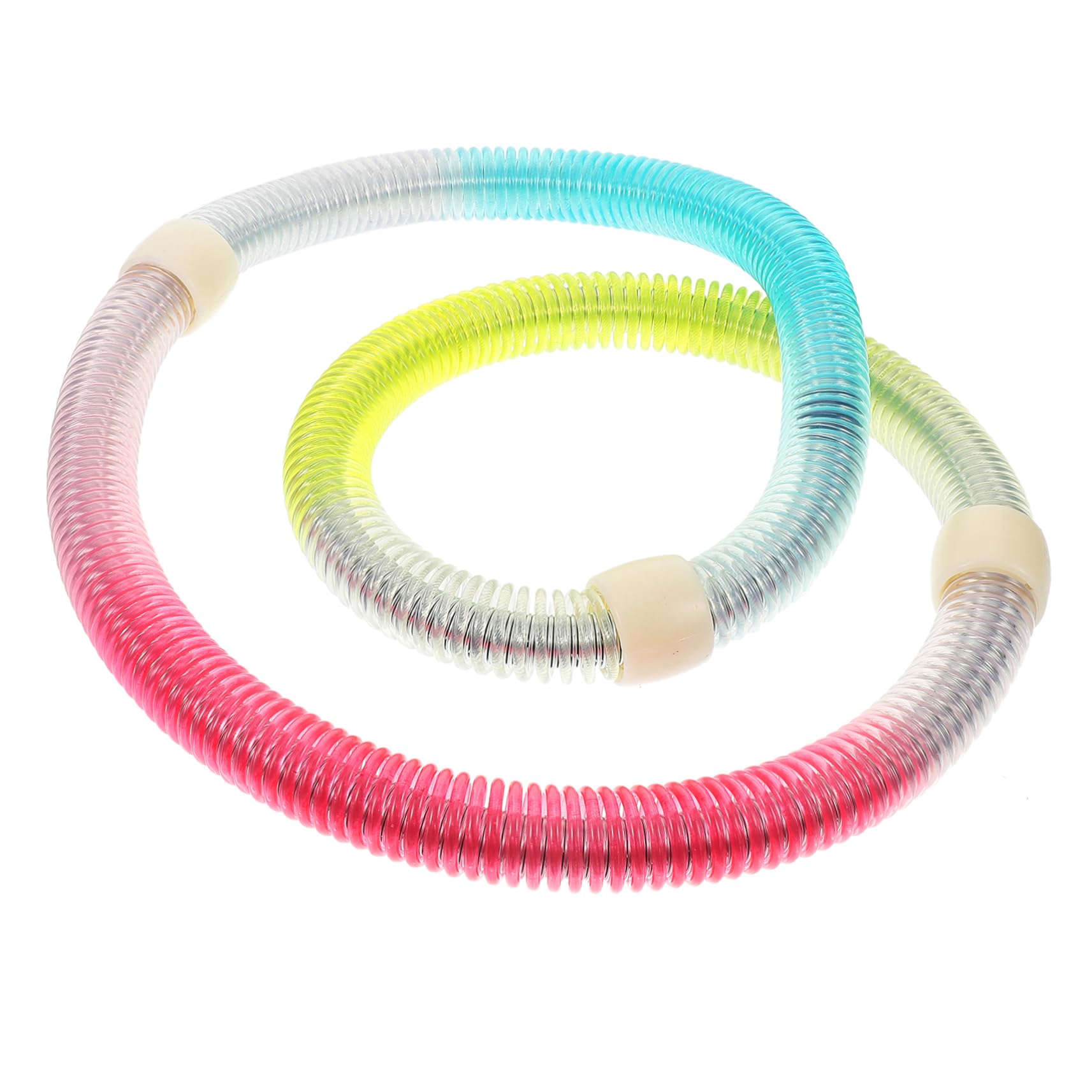 KOMBIUDA Spring Belly Hoop Plastic Steel Material for Fitness Yoga Exercise Hoop