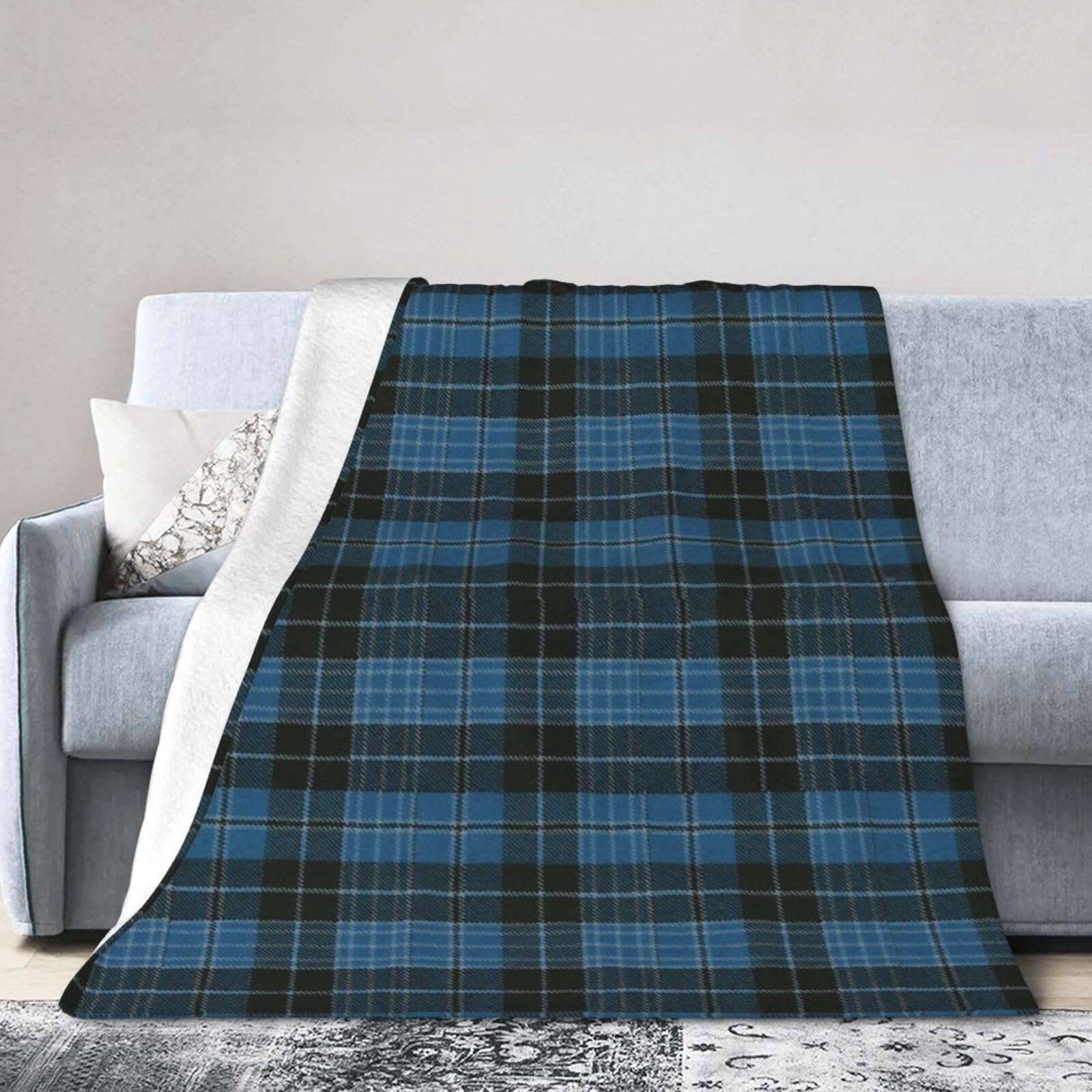 ERTDFXCV Clergy A Original Scottish Tartan Blanket 50"x40"