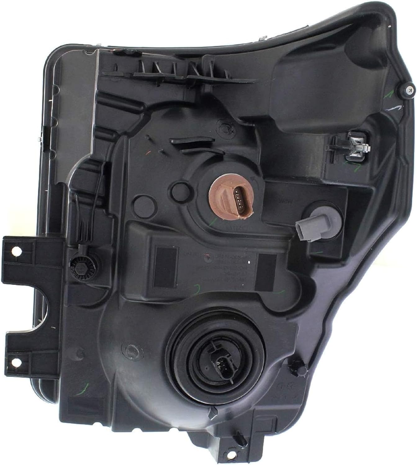 Headlight Assembly Replacement For Ford F-250 F-350 F-450 F-550 Super Duty 2011 2012 2013 2014 2015 2016 With Halogen Bulbs Right/Passenger Side Headlamp, DOT/SAE Compliant,FO2503290,BC3Z13008E