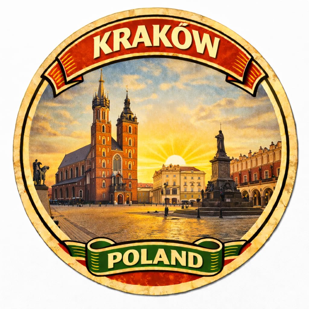 Nomad Charging Box Cracow Krakow Kraków Poland Decorative Souvenir Fridge Magnet A0016