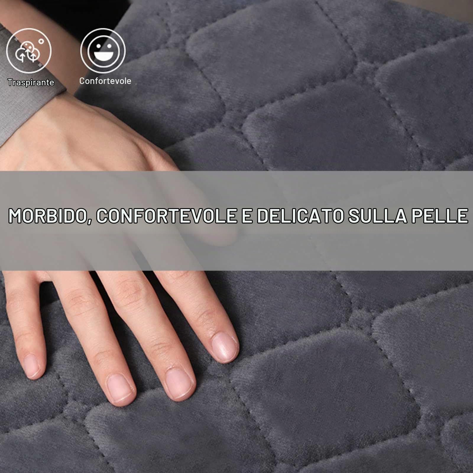 Sedia da ufficio con riscaldamento del sedile, cuscino per sedia riscaldato integrato per fianchi e schiena con riscaldamento sincrono 40x90cm Cuscino per sedile