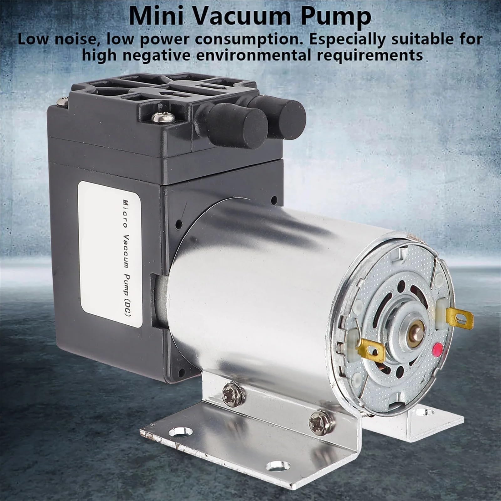 Pompa membranowa, Pompa próżniowa 12 l/min DC 12 V Mała pompa ssąca o podciśnieniu Pompa ciśnieniowa z membraną(12V)