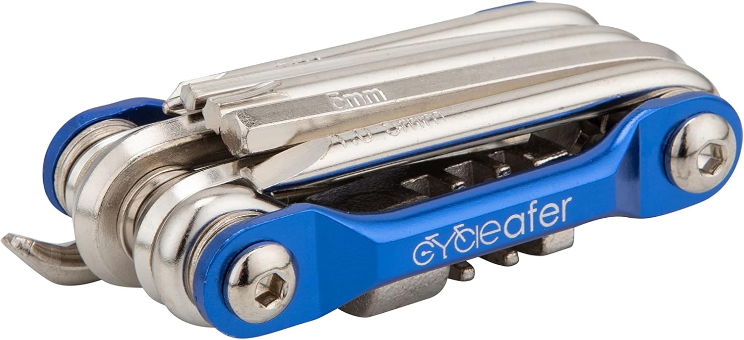 Cycleafer® Multifunction Tools Plus 3 levers Included (Black) BigaMart