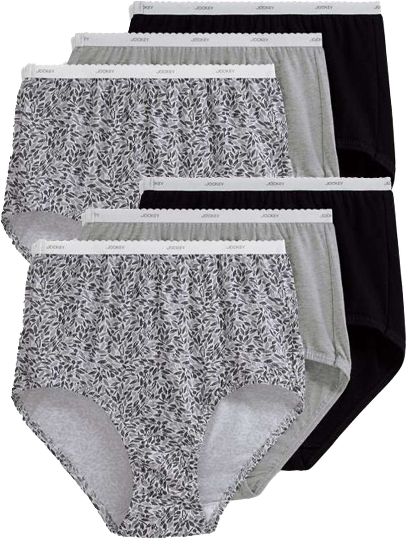 Jockey Women's Underwear Classic Brief - 6 Pack