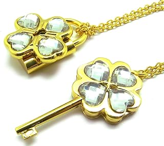 Shugo Chara! / Guardian Characters! Cos White Gem Key Lock Pendant Necklace V1