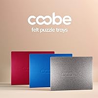 Vista 6 de Coobe - Tableros de rompecabezas de 1000 piezas portátiles, tapete de rompecabezas con tapa, sistema de almacenamiento ligero de bandeja