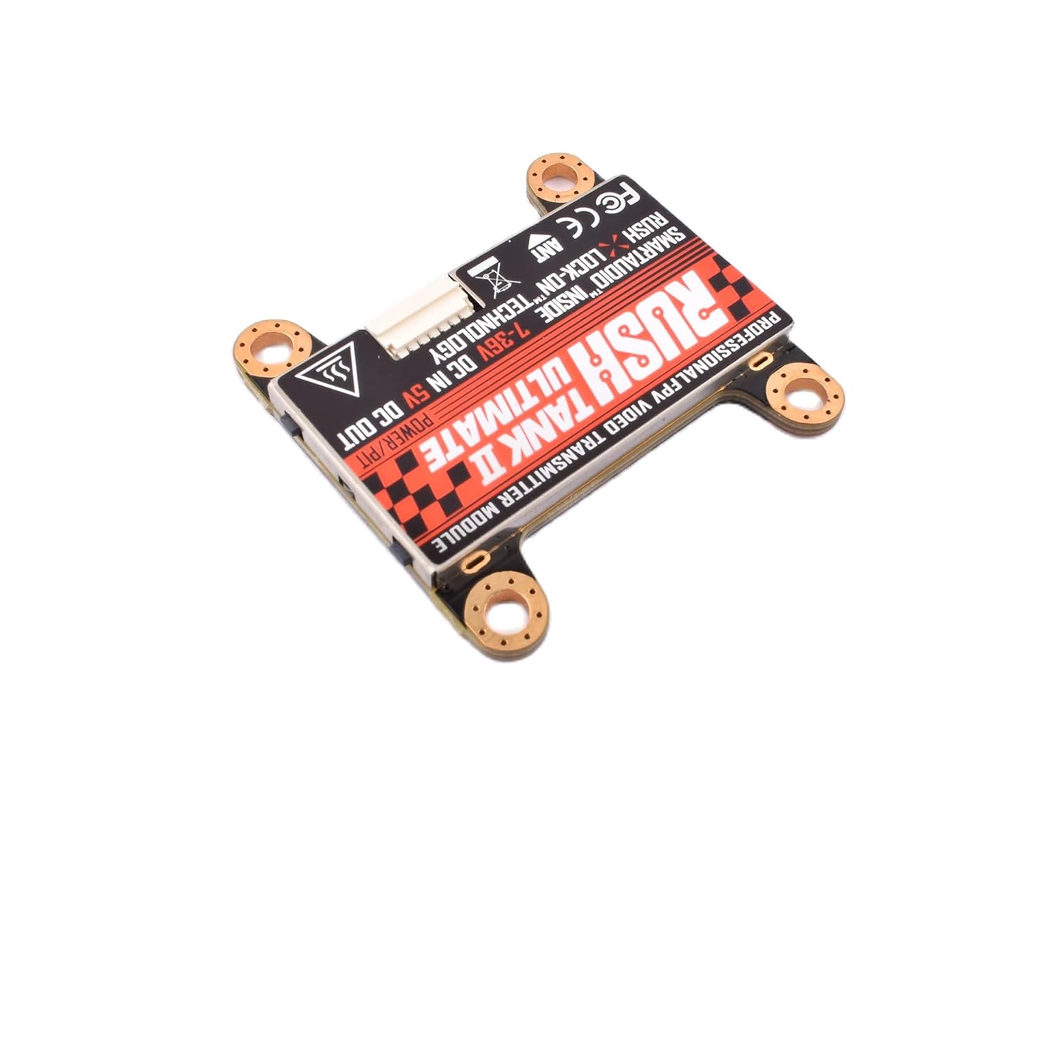 Rush Tank II V2.1 5.8G 48CH Raceband PIT/25-800mW Switchable 2-8S VTX for RC FPV Racing Freestyle Nazgul5 Tyro129