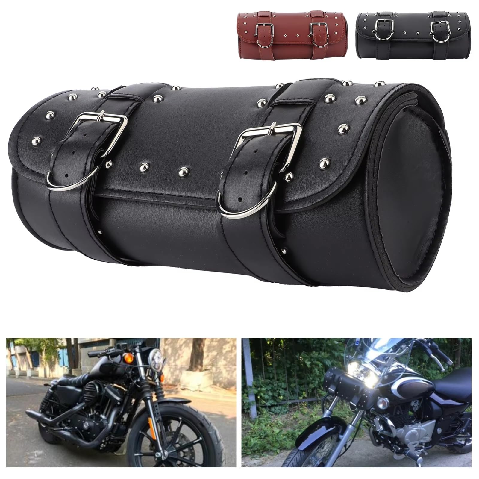 Borsa Universale Per Moto Sella In PU Per Bagagli In Rotolo Per Di Ricambio Per Motore Accessori Per Parti Motocicli Sacche Moto