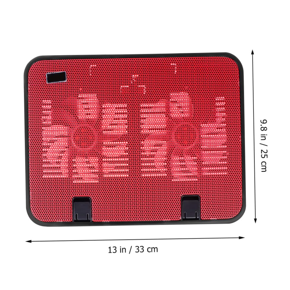 Base para portátil con 2 ventiladores y diseño antideslizante miniatura 2