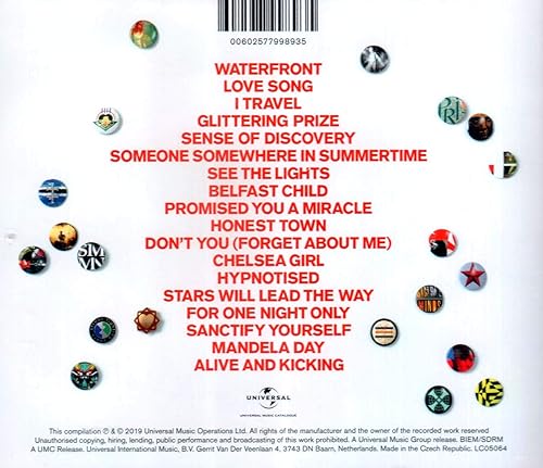 Miniatura 2 de 40 The Best Of Simple Minds 1979-2019