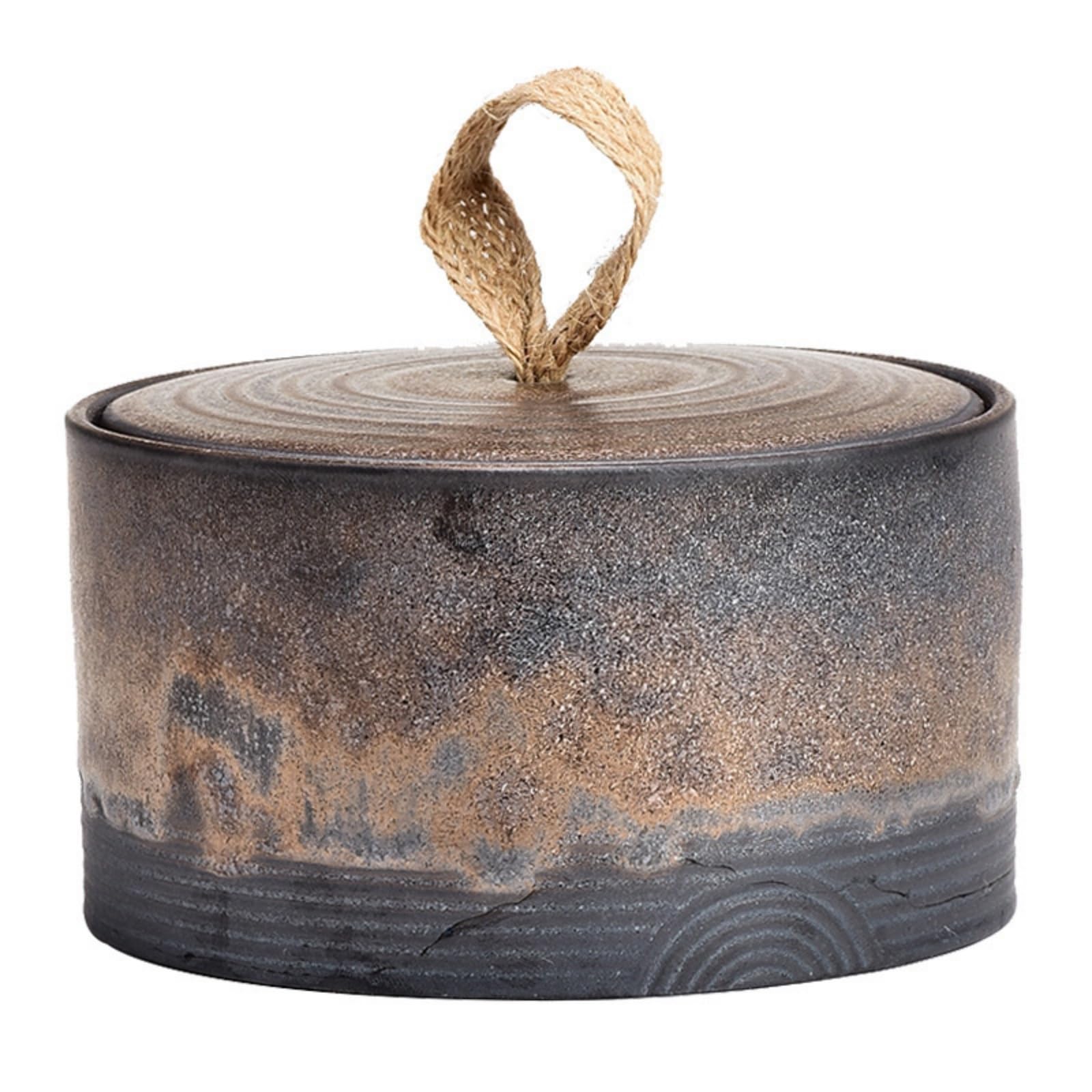FZYOZZDPASL Ceramic Tea Canister Simple Retro Ceramic Tea Can for Coffee, Spices(A)