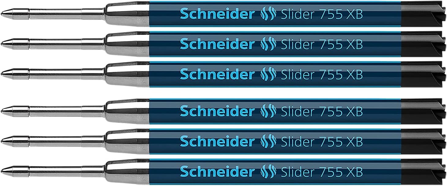 Schneider balpenvulling Slider 755 XB, groen
