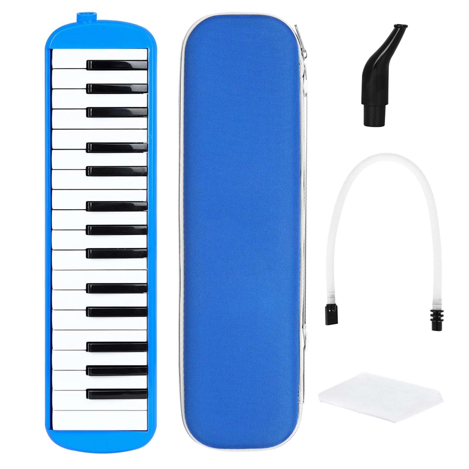 Armonica a bocca compatta con 32 che offre toni nitidi e facile apprendimento Piccola melodica per appassionati musica Strumento a tastiera professionale