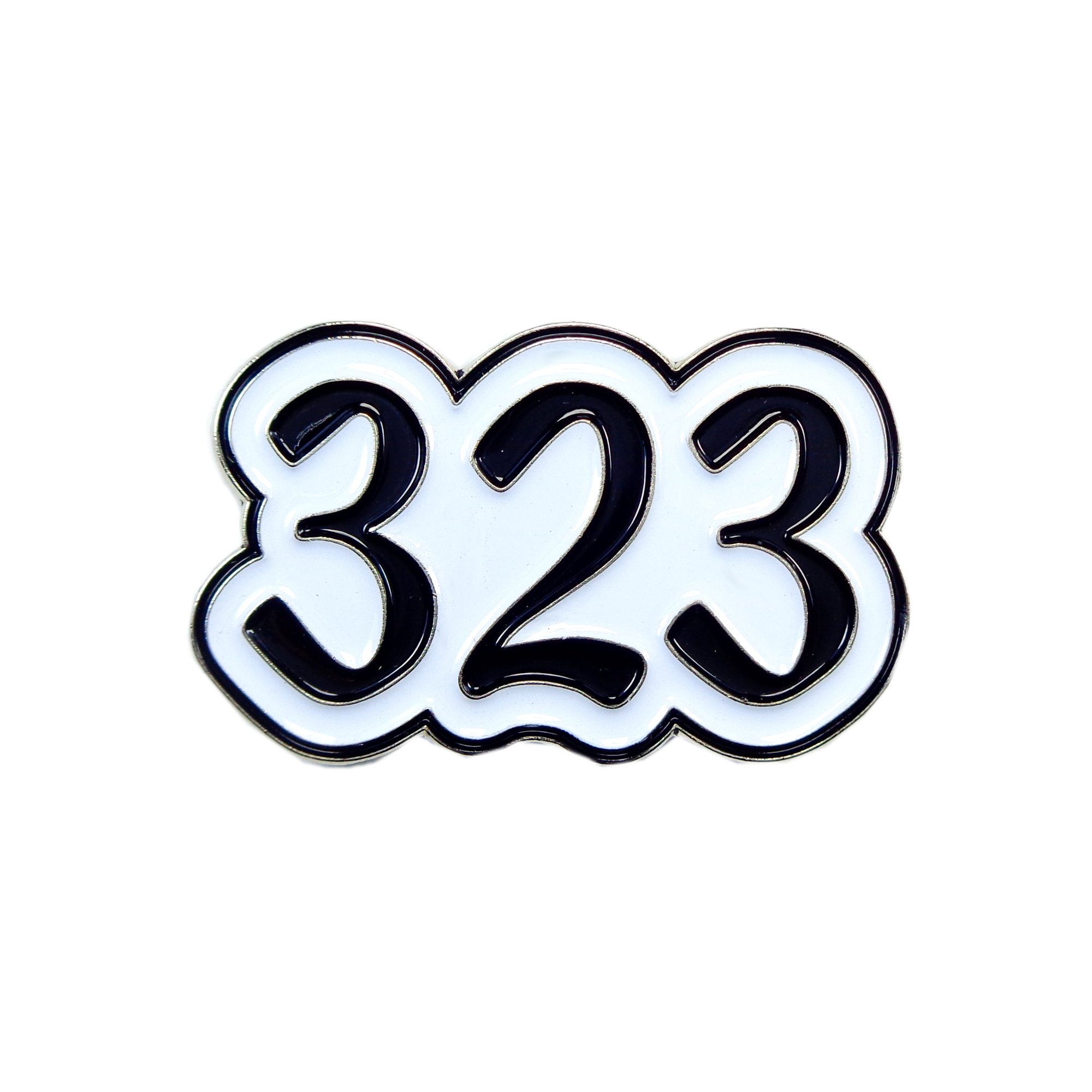 Amazon.com : Collectible 323 Area Code Los Angeles Pride Enamel Hat Pin :  Office Products