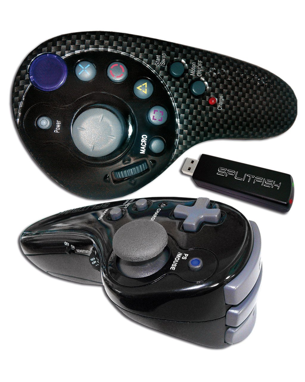 PS3 Controller Dual SFX Evolution Wireless (SPLITFISH)