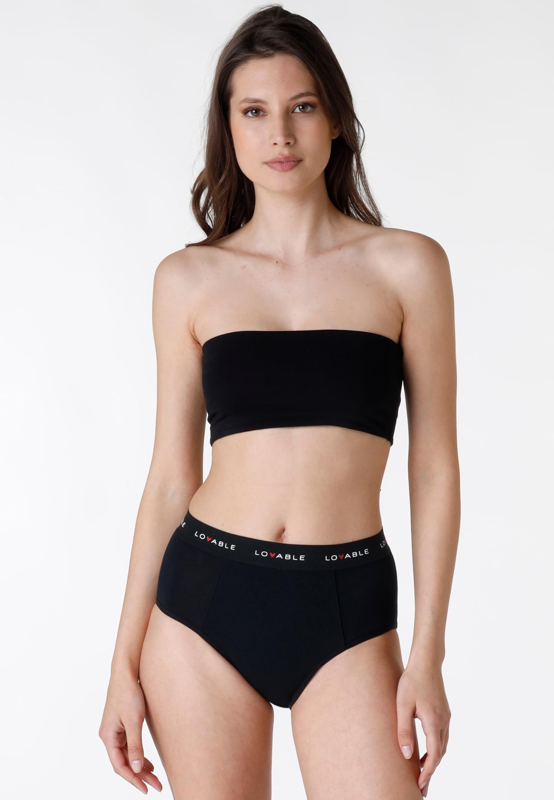 LOVABLE Slip Alto da Ciclo Mestruale Flusso Abbondante Period Panties Donna