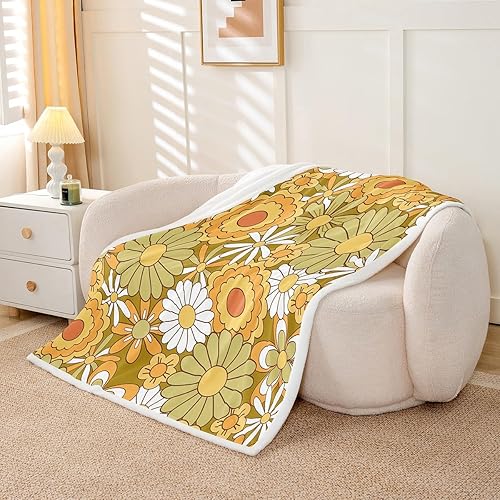 Miniatura 5 de Clouds and Sun Throw Flannel Blanket,Rain Stars Fleece Throw Blanket for Home Decor Sofa Couch,Cartoon Style Fleece Blankets,40"x50" Negro,Negro