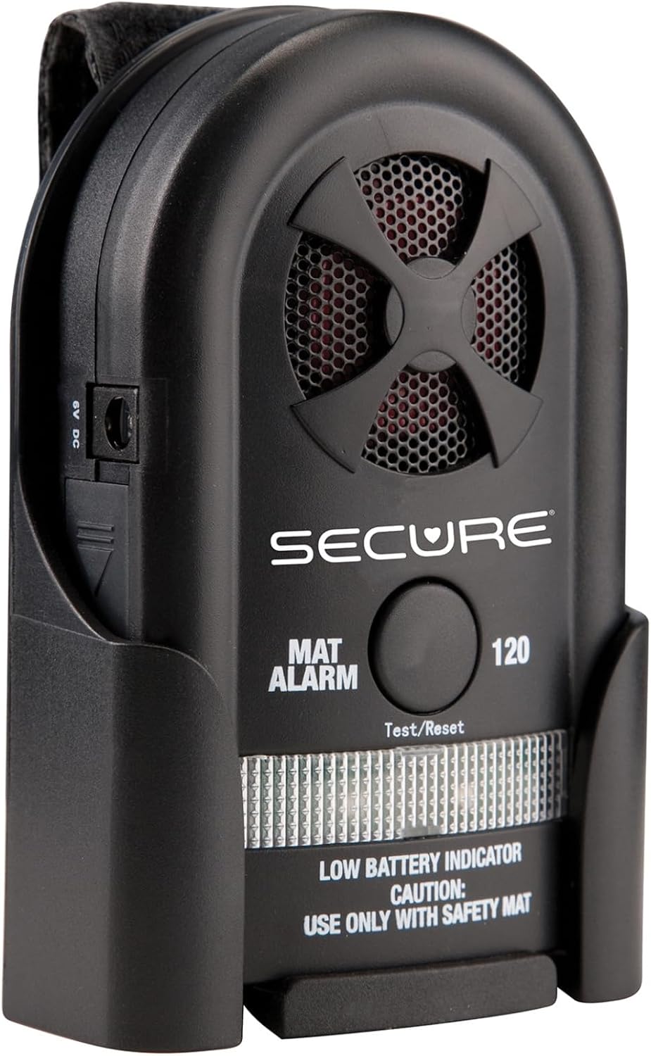 Secure SMA-120 Bed Exit Alarm Monitor for Use with MAT-1 Floor Mat Sensor (Sold Separately) - Elderly Fall and Wandering Prevention Caregiver Alert System