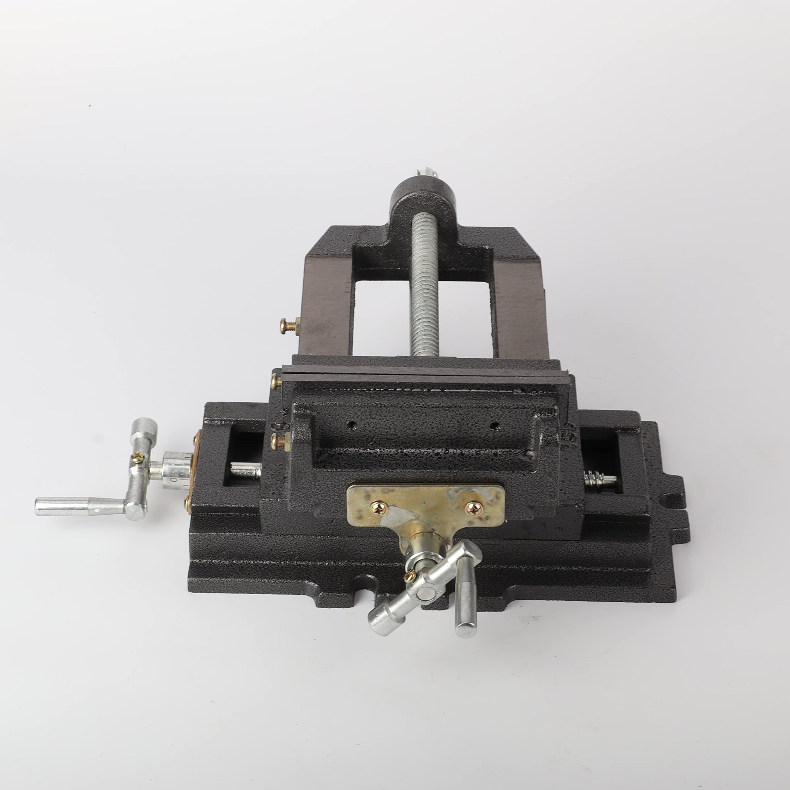 MYOYAY Cross Sliding Vise 6 Inch XY Compound Drill Press Vise Metal