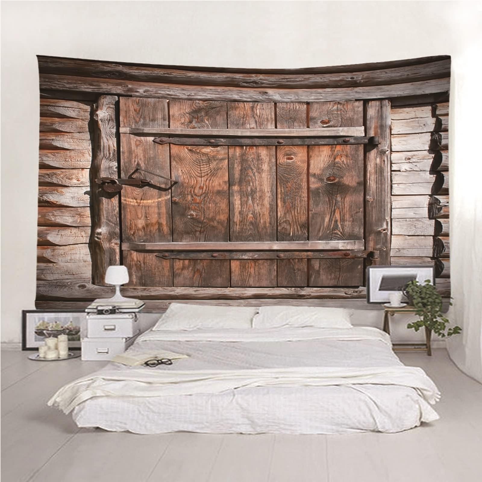Wycian Wall Hanging Decor - Arazzo da parete per camera da letto, in microfibra, 240 x 220 cm (larghezza x altezza)