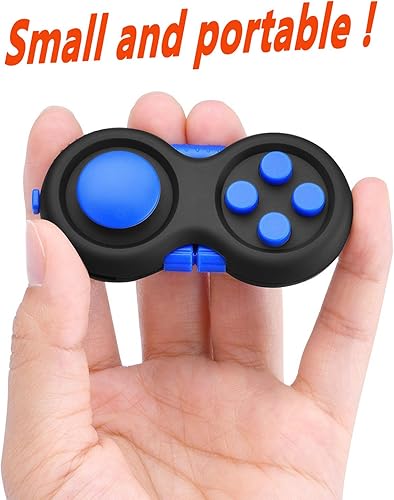 Miniatura 4 de Paquete de 3 almohadillas para la ansiedad, 9 almohadillas controladoras para la ansiedad, perfectas para recoger la piel, TDA, TDAH, ansiedad y