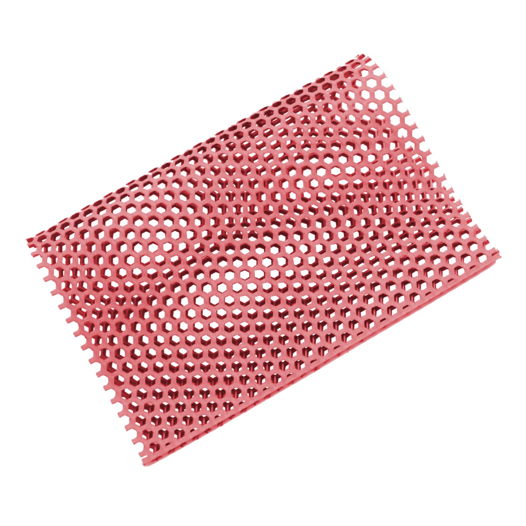 Tappetino Base Isolante per Gabbia in Pvc per Cani Bordi Arrotondati Accessorio Veloce Drenaggio Dell'urina per Recinto Animale Domestico per Cuccia Rossa