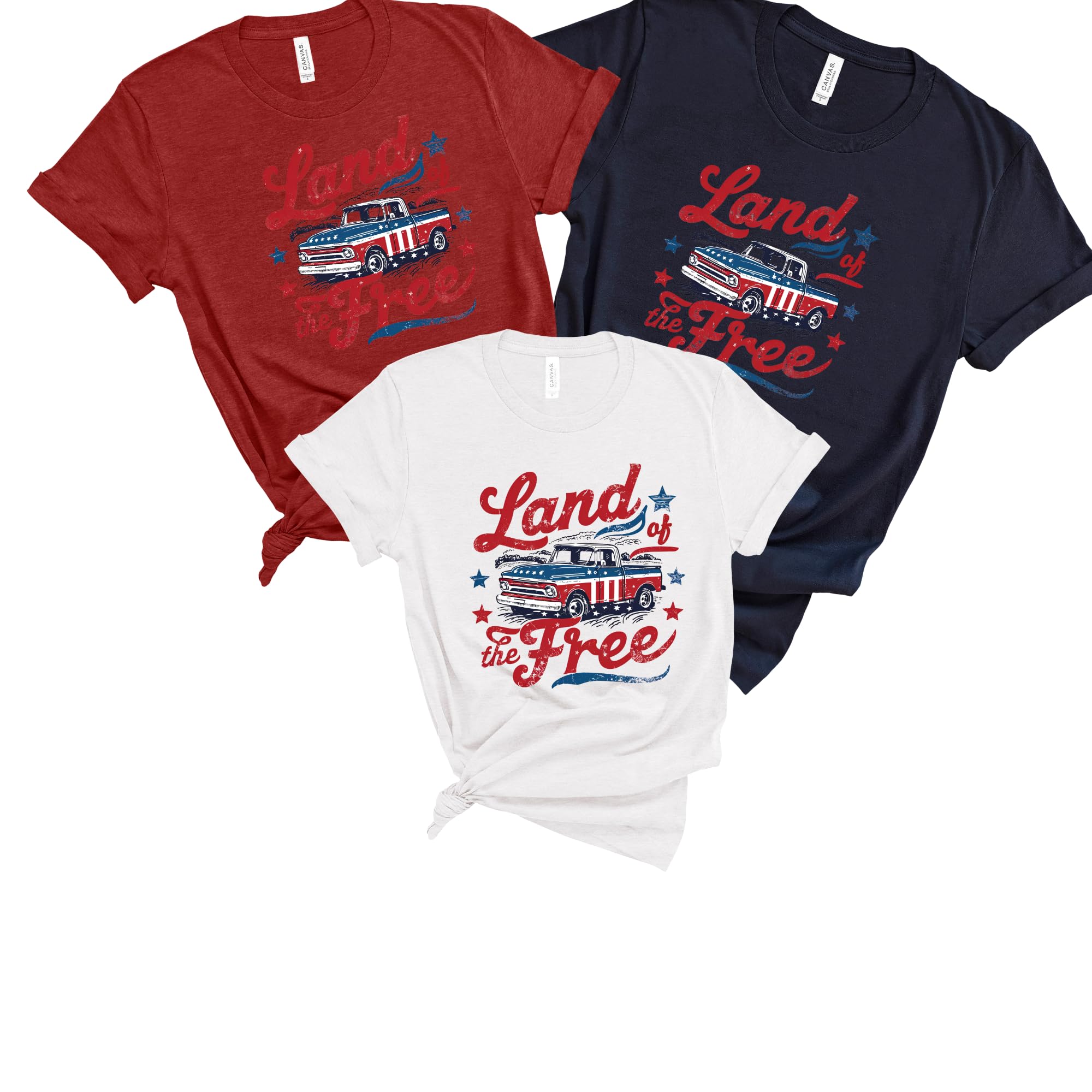 Land Of The Free 4th July Independence Day T-Shirt