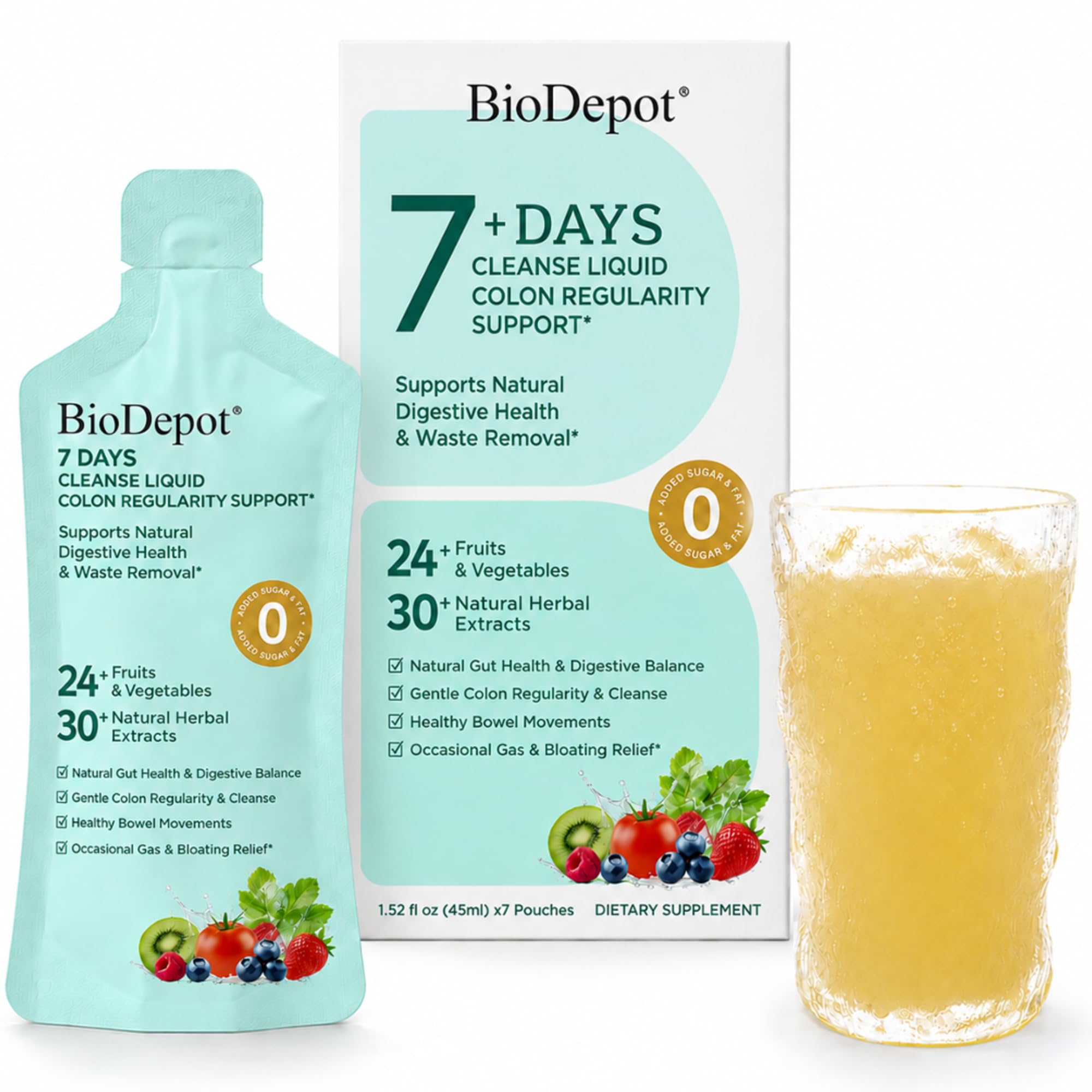 7 Day Gut Cleanse Liquid Detox Drink