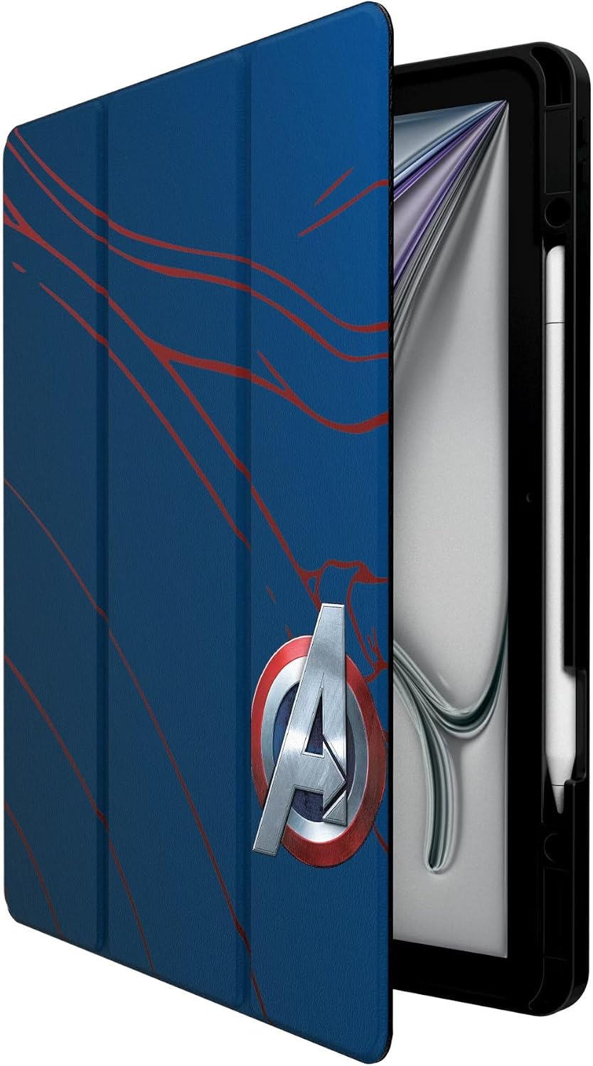 Marvel Avengers Captain America MechLine Case for iPad Pro 11in (3rd/2nd/1st Gen)
