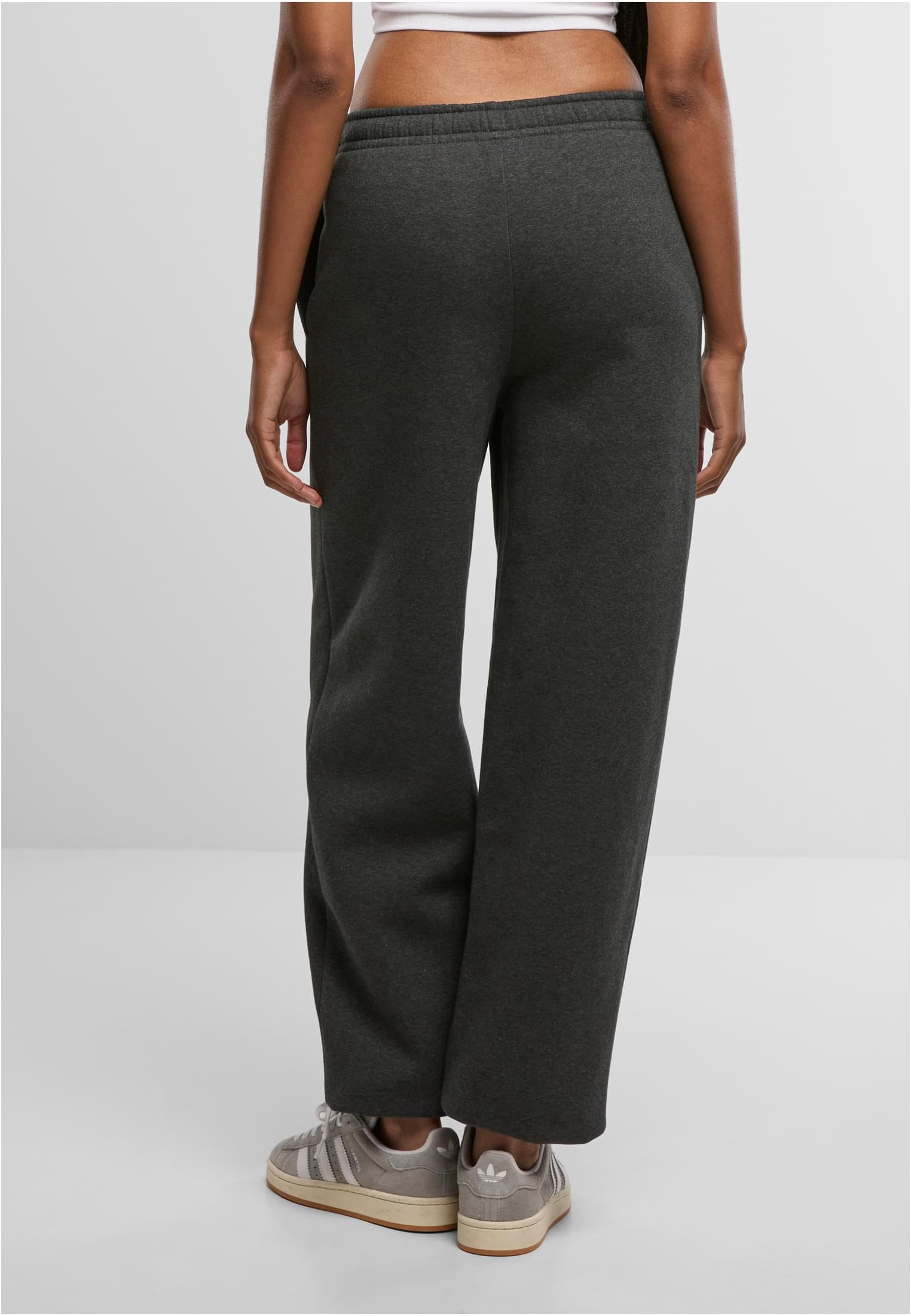 Urban Classics Damska bluza z kapturem Fluffy – miękka bluza z kapturem z kieszenią typu kangur, czarna, oversized fit, przytulna bluza z kapturem na co dzień i w czasie wolnym