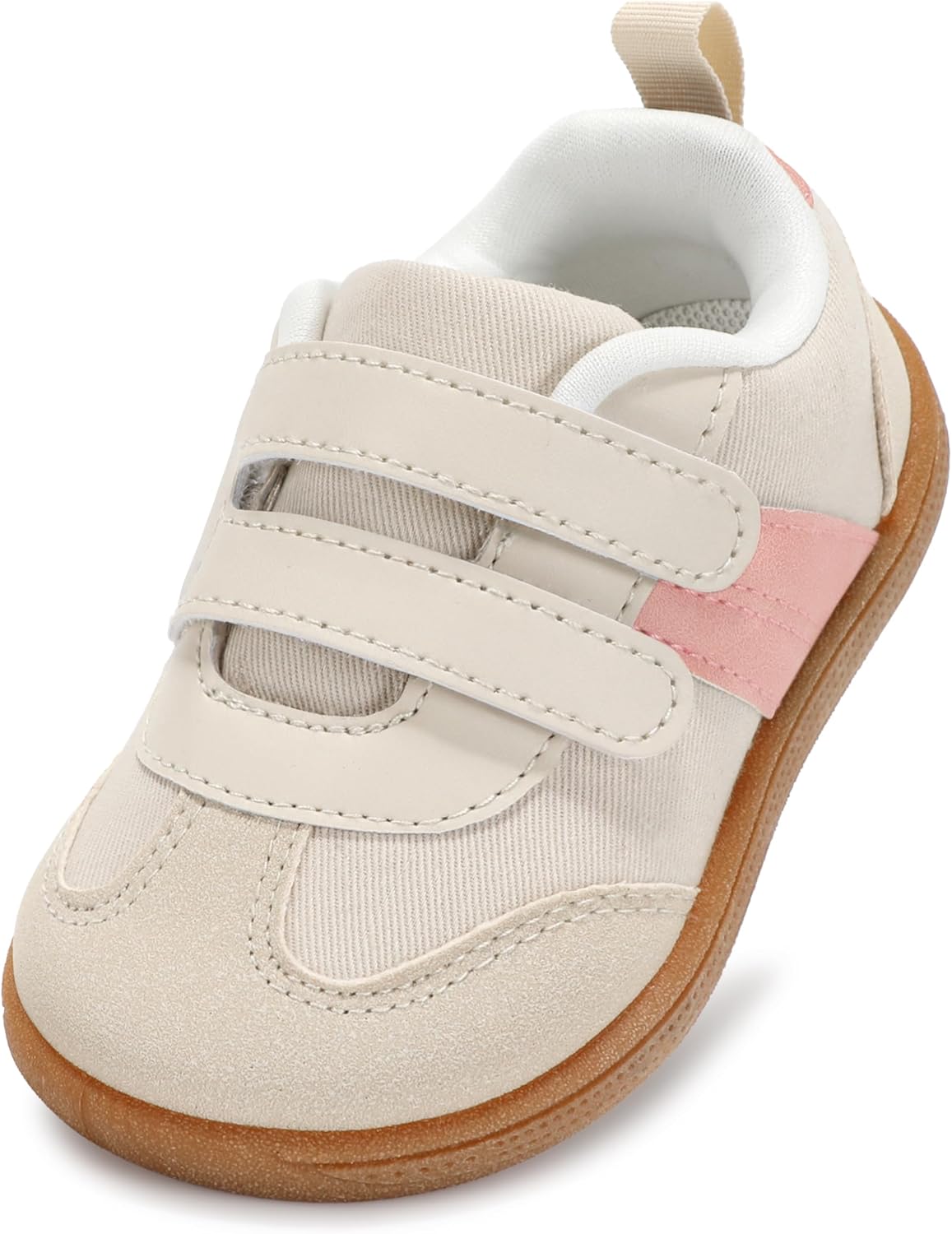 Toddler Wide Toe Box Shoes, Boy and Girl Barefoot First Walking Shoe Kids Fashion S...