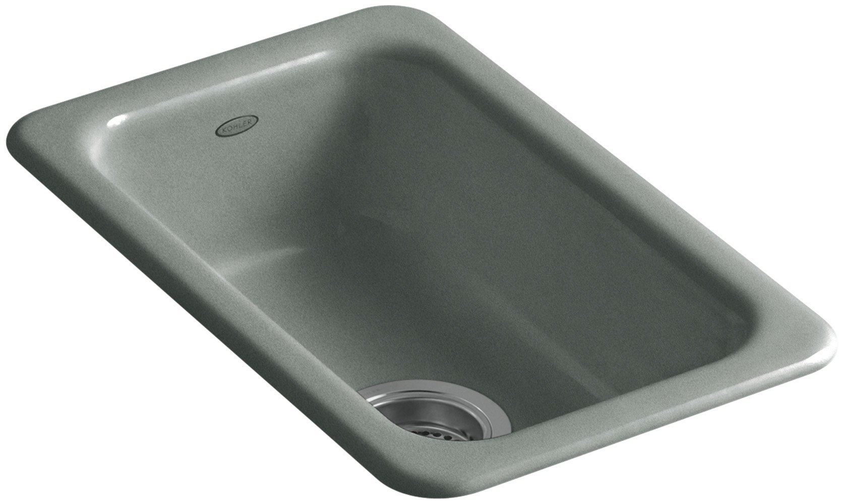 Kohler K - Iron/トーンself-rimming Undercounterキッチンシンク K-6587-58 1 KOHLER Farmington Self-Rimming Bathroom Sink - UK | Ubuy