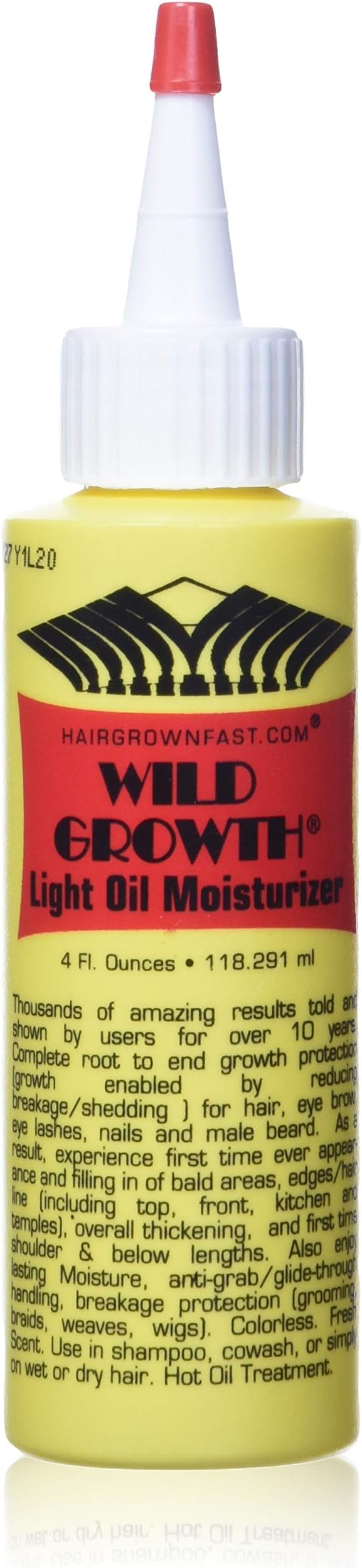 Wild Growth Light Oil Moisturizer, Clear (2274123) Beauty & Personal Care