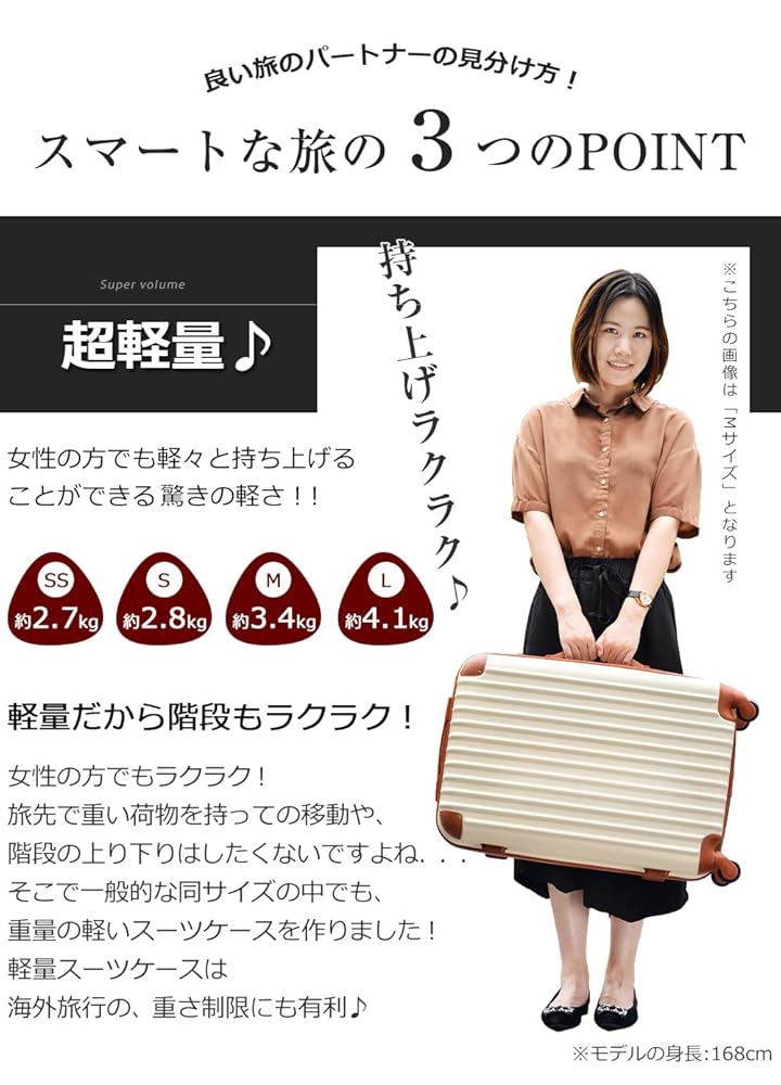 TANOBI キャリーケース M ライトブルー×ゴールド Amazon | [TANOBI] Mサイズ キャリーケース スーツケース