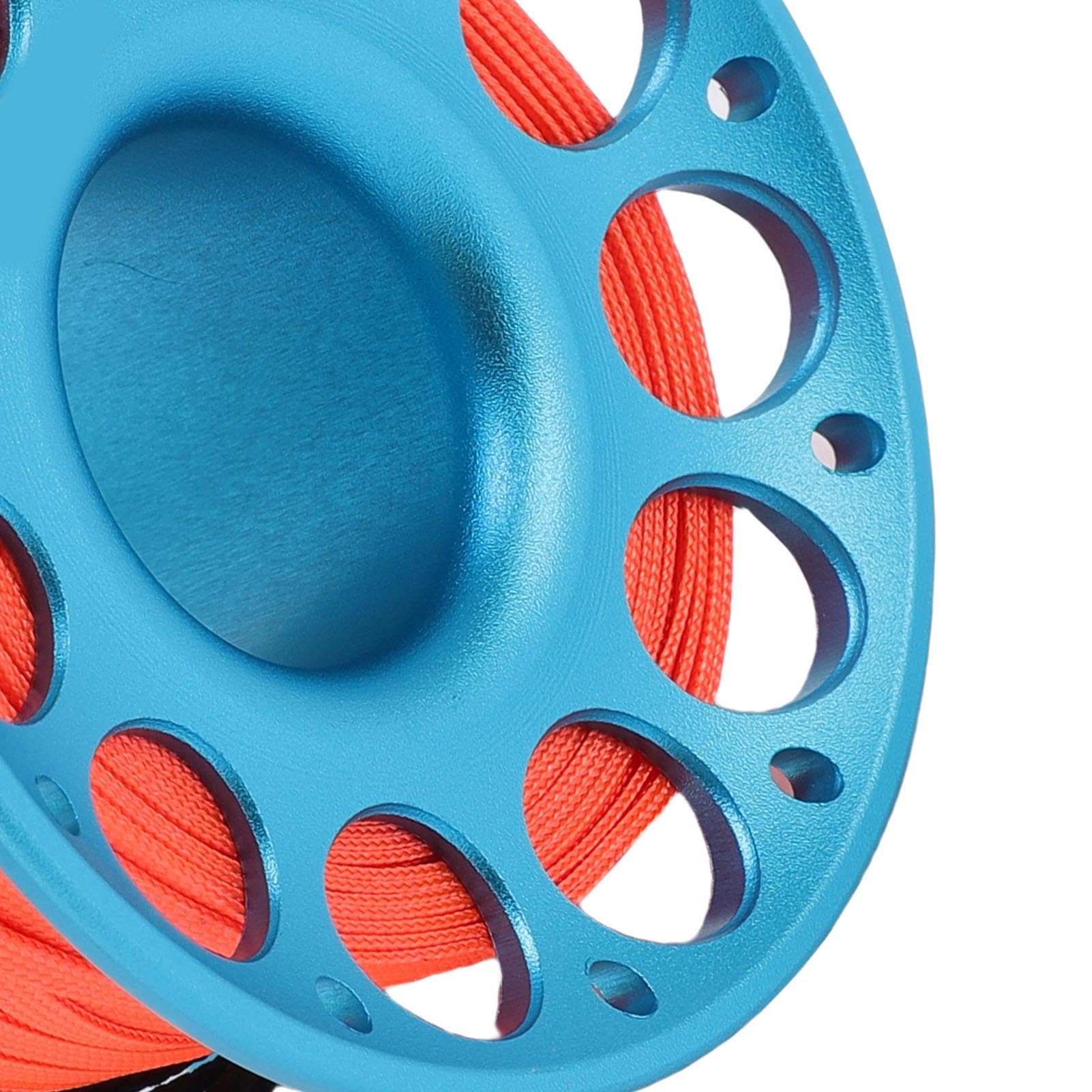 Brrnoo Mulinello da Immersione 30m con Ganci in Acciaio Inox, Alluminio