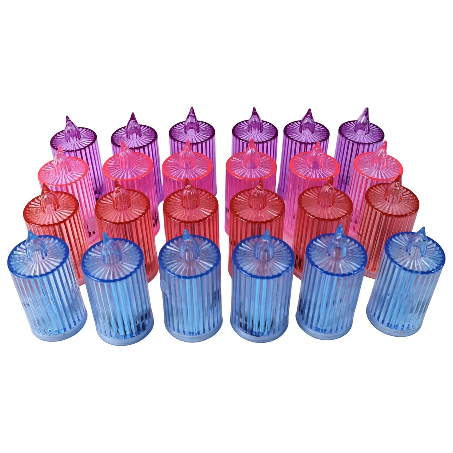 Drumstone (𝟏𝟓 𝐘𝐞𝐚𝐫𝐬 𝐖𝐚𝐫𝐫𝐚𝐧𝐭𝐲 Decorative Flameless Electronic LED Candle Light Set | Battery-Operated Smokeless Candles for Home Décor, Festivals, Parties & Ambient Lighting-image-30