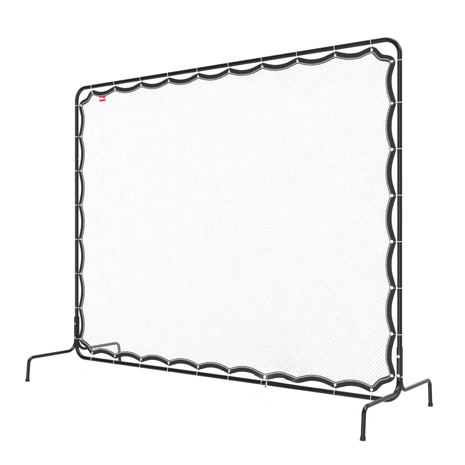 Rete rimbalzante per Tennis [2,9 m x 2,4 m] Parete di Allenamento con Rete rimbalzante per Tennis per Principianti, Attrezzatura di Allenamento con Rete rimbalzant,