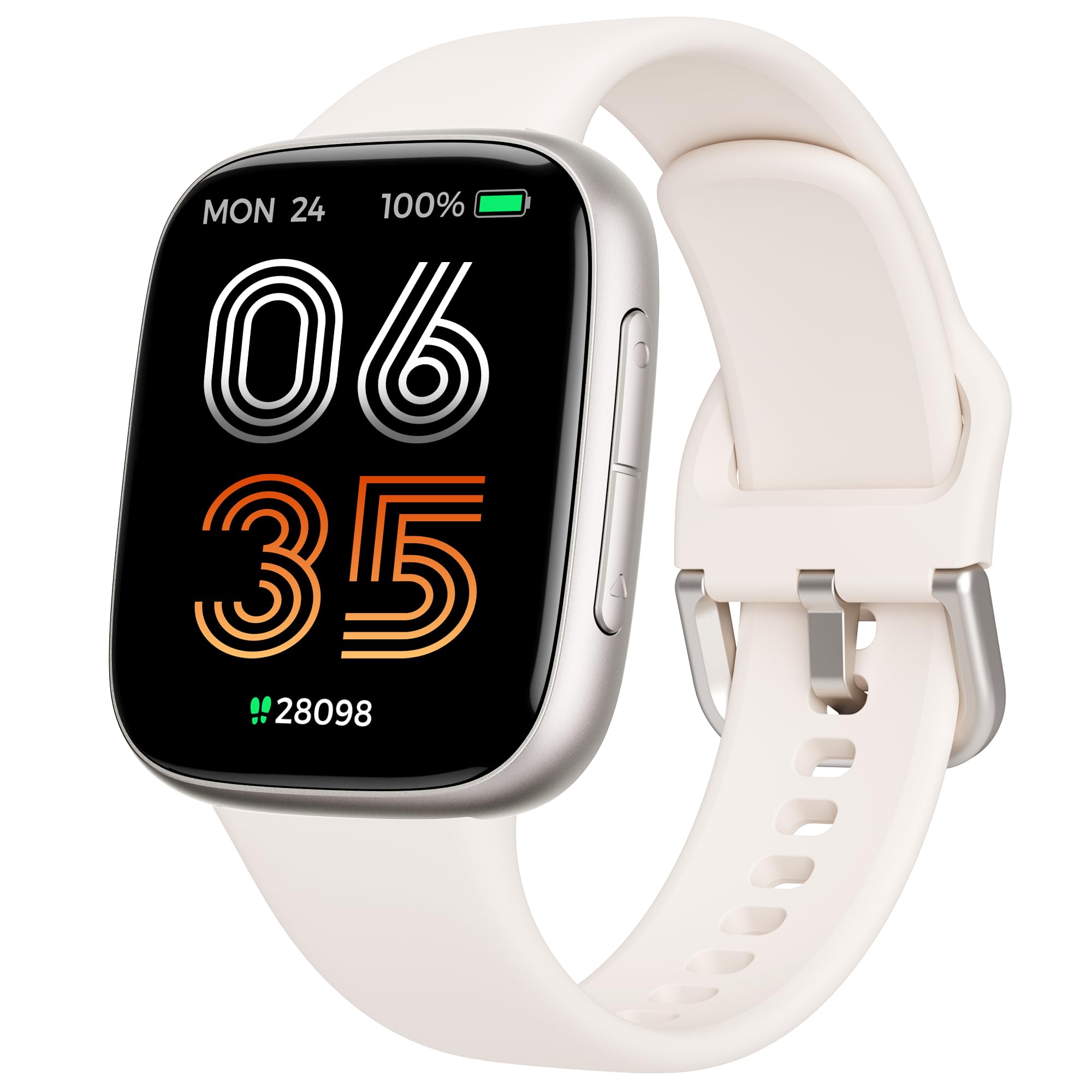 Antfit AMOLED Montre Connectée Avec écran Ultra Clair Étanche 3 ATM Pour Répondre Aux Appels Et Répondre Aux Appels Montre De Course à Pied Fréquence Cardiaque Moniteur De Sommeil 100 Sports