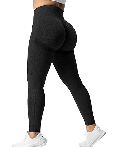 YEOREO Scrunch Butt Lift Leggings for Women Workout Yoga Pants Ruched Booty High Waist Seamless Leggings Compression Tights