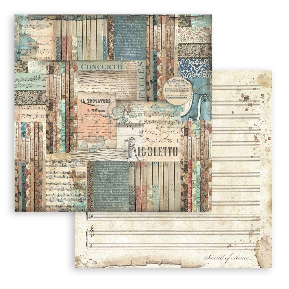 Stamperia, Scrapbook Paper Pad for Scrapbooking Albums, Card Making, Bullet Journals, and More, Acid Free, Double-Sided - Image 4