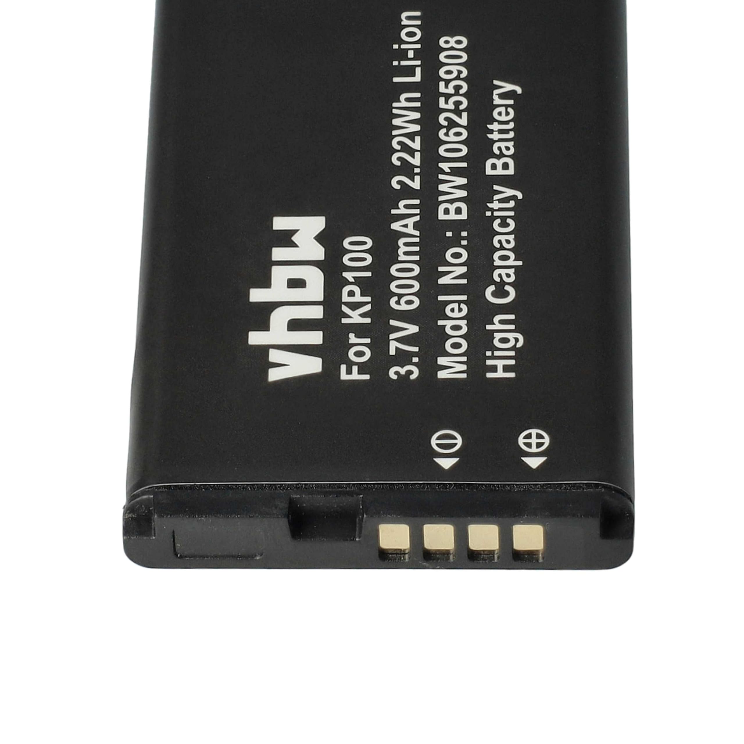 Vhbw Batteria Di Ricambio Compatibile Con LG CB630, CE110, KG290, KP200, KP202 – 900mAh, 3,7V, Li-Ion, Con Protezioni Di Sicurezza - 3