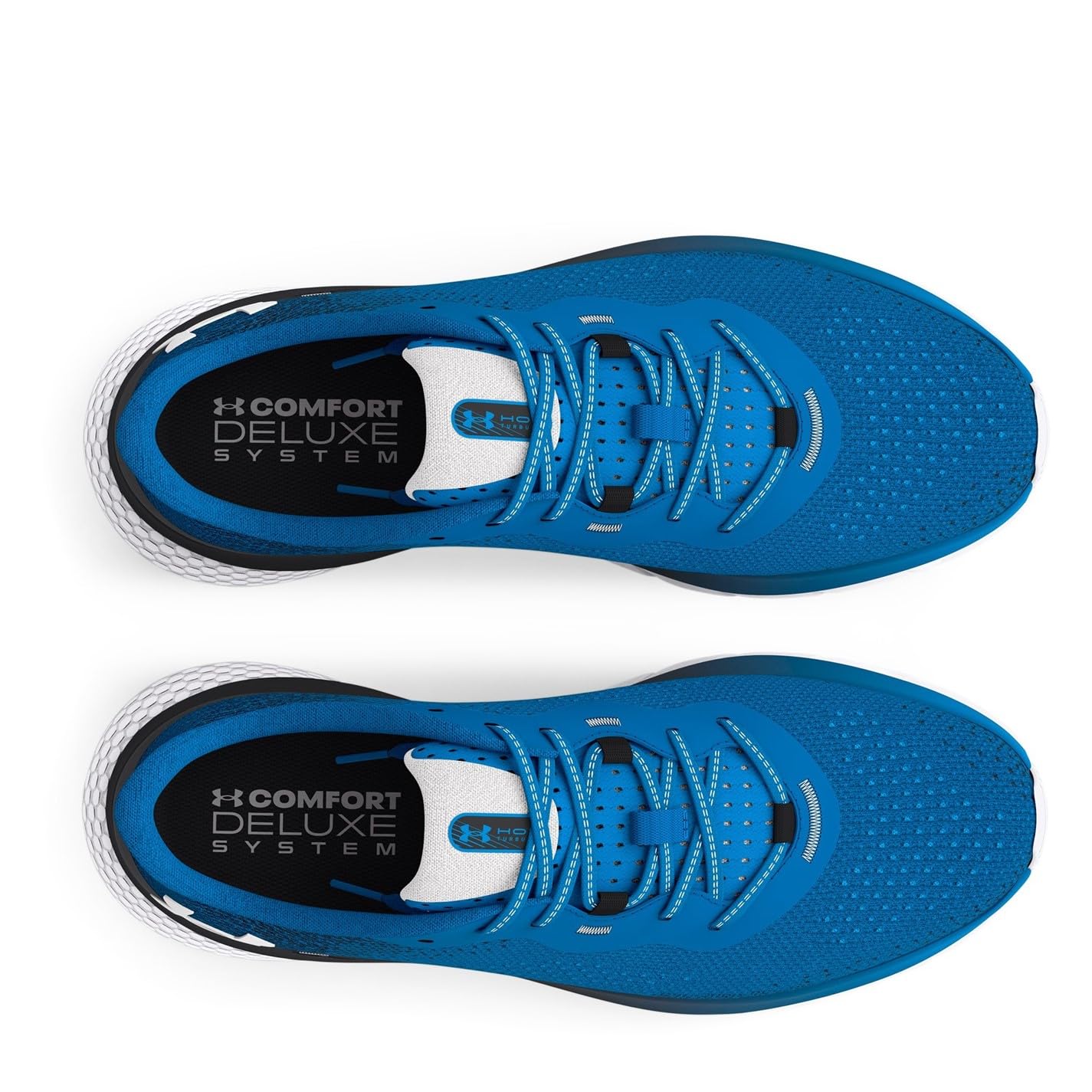 Under Armour HOVR Turbulence 2 Men, Size 44.5 EU 0587 - Jasper Blue 44.5