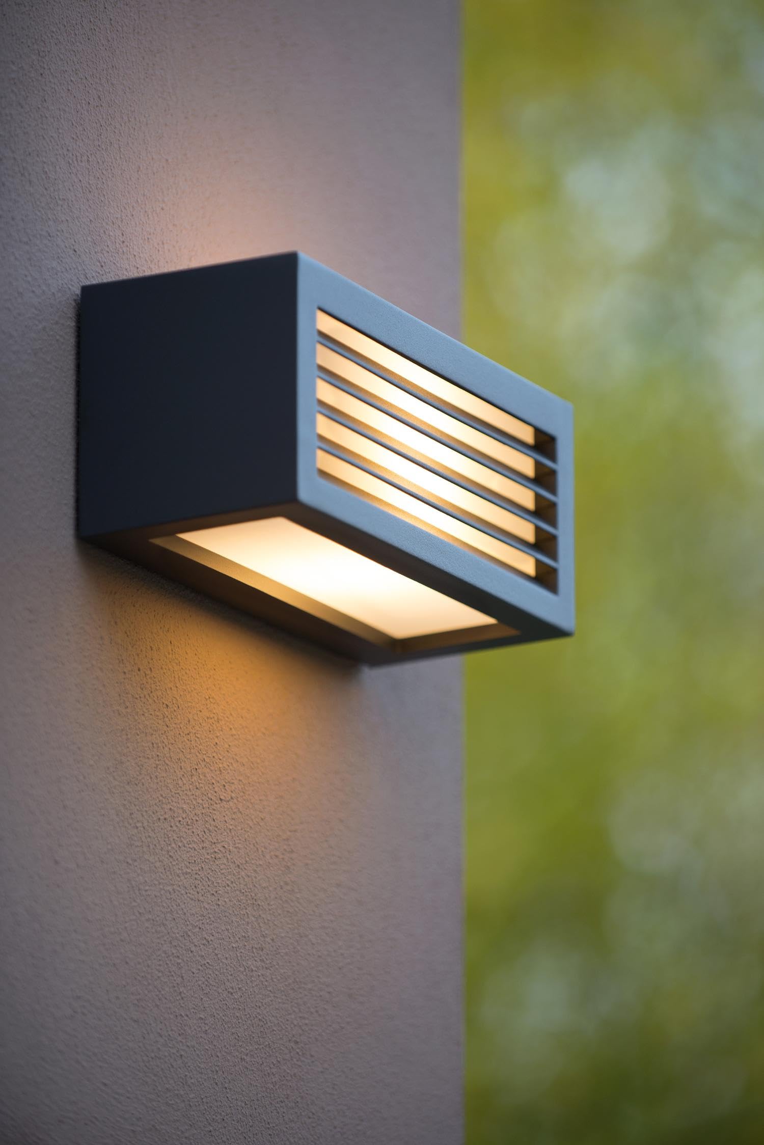 Lucide DIMO - Wall Light Outdoor - IP54 - Black - Image 2