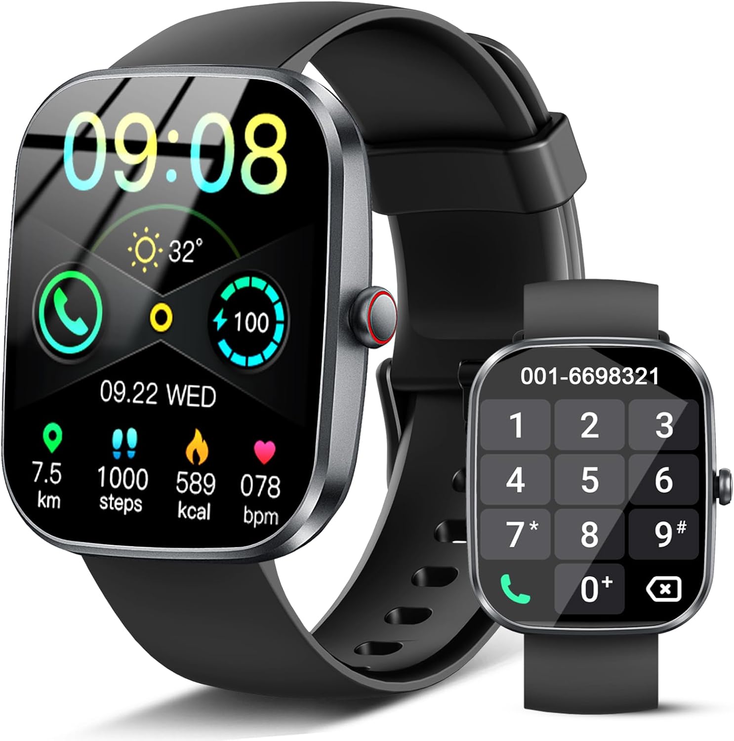 Smart Watch for Men Women, 2025 HD 1.91″ Smartwatch with Answer/Make Calls, Heart Rate/Sleep/SpO2 Mo… Smart Watch for Men Women, 2025 HD 1.91″ Smartwatch with Answer/Make Calls, Heart Rate/Sleep/SpO2 Mo…