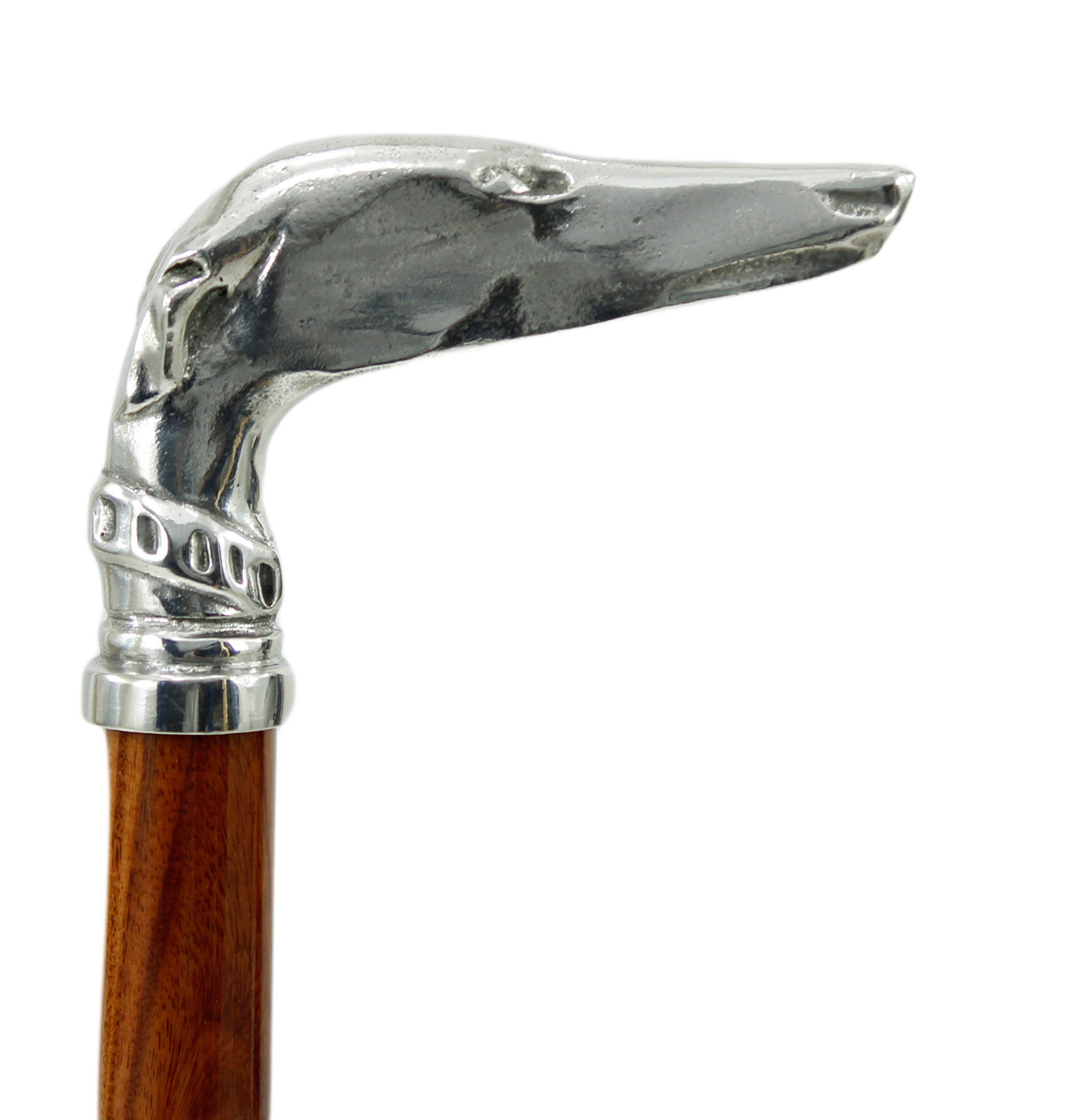 Luxury walking stick liberty derby elegant for man, woman, handmade in Italy, Cavagnini metal knob, for ceremony