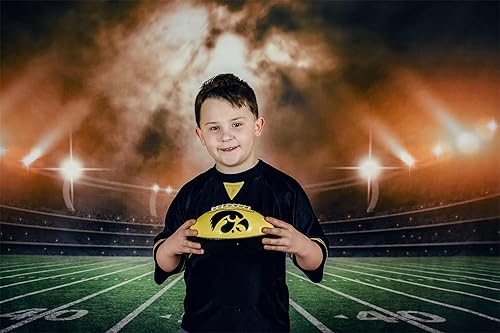 Miniatura 2 de Kate Fondo de fotografía con tema deportivo de 10 x 6.5 pies, fondo de fotografía para estadio de fútbol