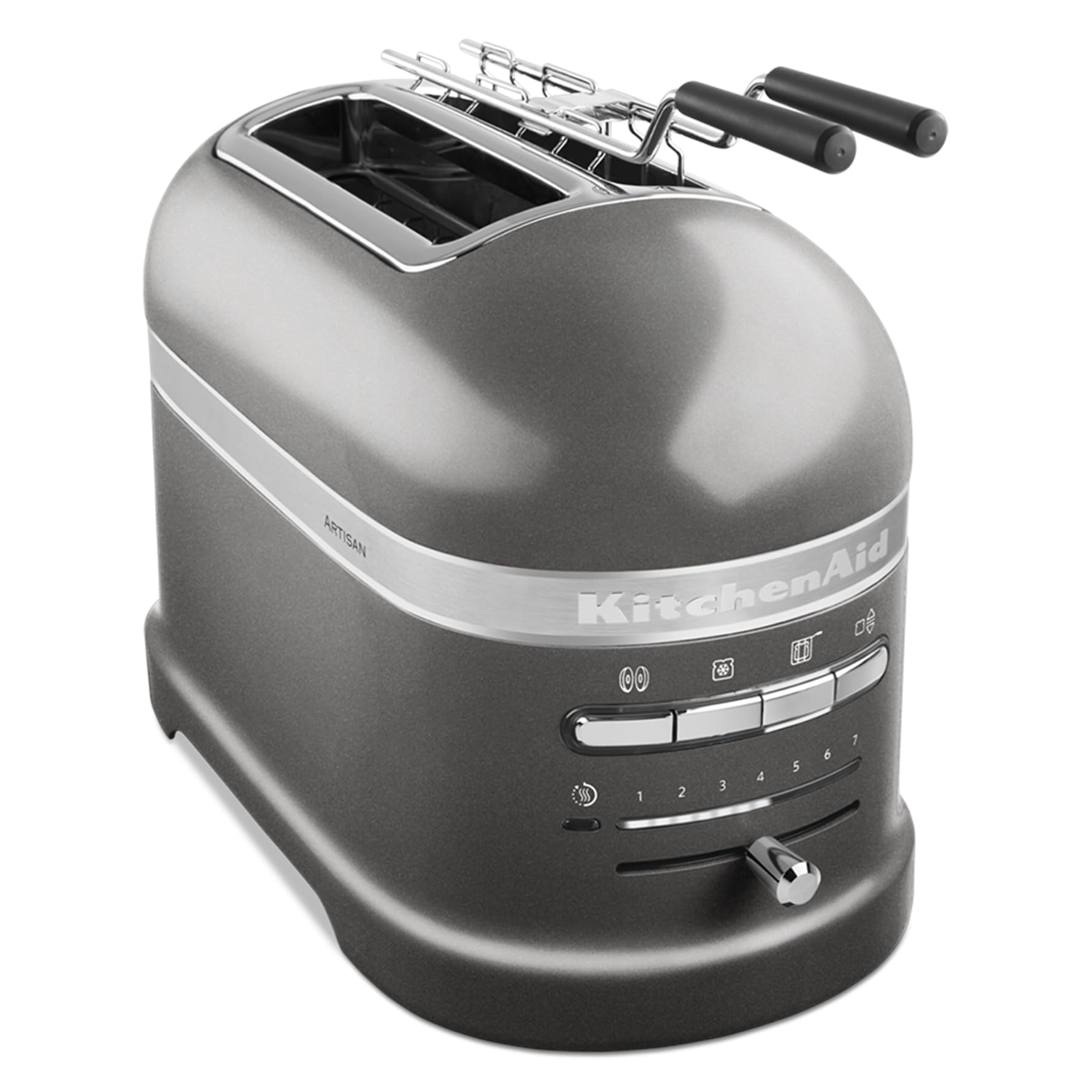 Kitchenaid 5KMT2204EMS Artisan toster na 2 kromki, medalion srebrny