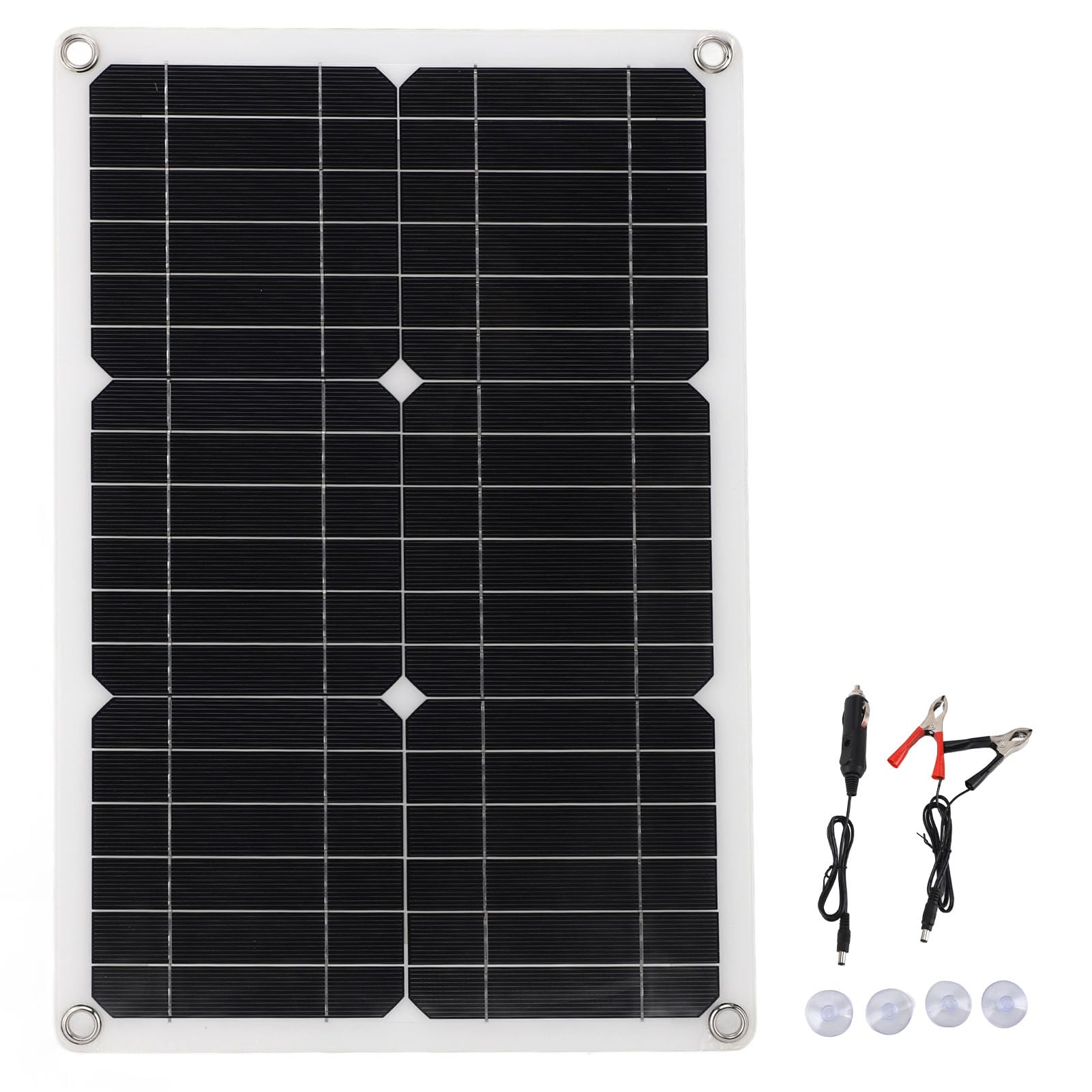 Aoresac Pannello solare monocristallino semiflessibile di 18V 20W per il veicolo dell'yacht di RV