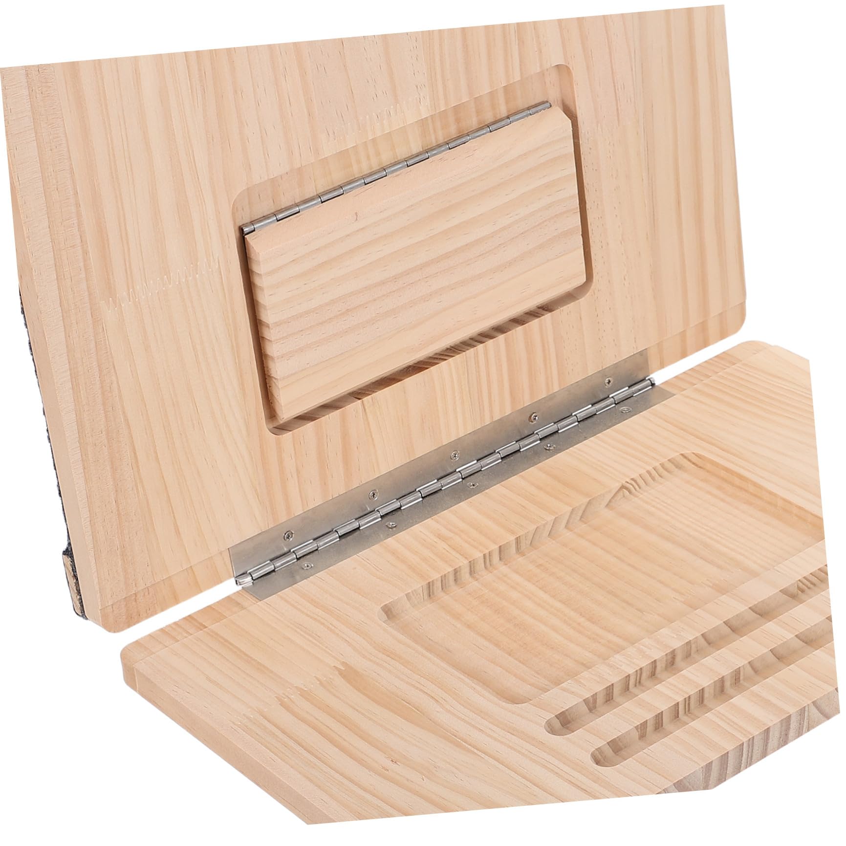 VICASKY Rampa Plegable para Perros Tracción Antideslizante, Madera Negra