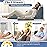 Axelrod Orthopedic Bed Wedge Pillow Set, Post Surgery Foam for Back, Neck and Leg Pain Relief Comfortable & Adjustable Ortho Pillows- Anti Snoring, Heartburn, Acid Reflux & GERD Sleeping Navy